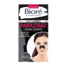 Biore Deep Cleansing Charcoal Pore Strips 6 Counts