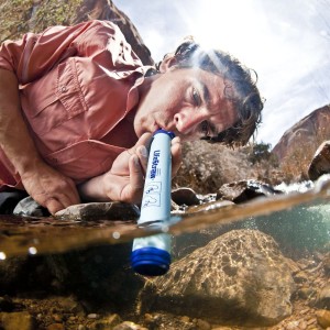 LifeStraw Personal Water Filter Featuring High Flow Rate