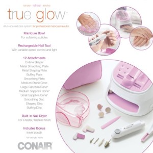 Conair True Glow All-In-One Nail Care System