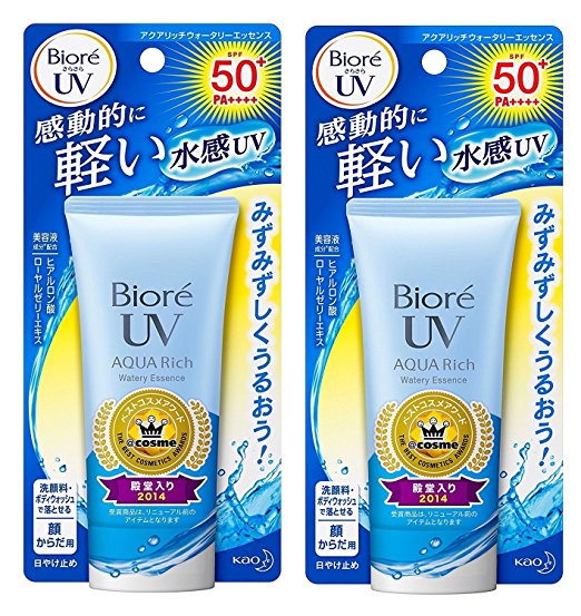 Biore 2-Pack Sarasara UV Aqua Rich Watery Essence