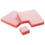 ForPRO Tearable Mini Orange Block File 126 Count