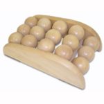 Soothera Compact Sturdy Wooden Ball Foot Massager