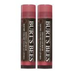 Burts Bees Pure Natural Tinted Rose Lip Balm 2-Count