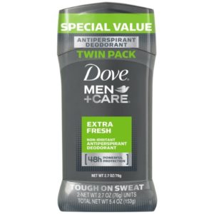 Dove Men Care Antiperspirant Deodorant Twin Pack