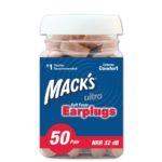 Macks Ear Care Ultra Soft Foam Earplugs 50 Pair