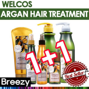 WELCOS Argan Hair Treatment Product Line One Plus One