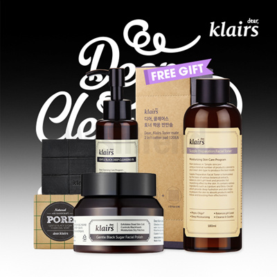 KLAIRS Deep Cleansing Facial Care Products Package