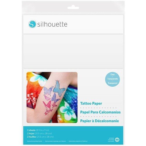 SILHOUETTE Fun Plus Easy Media-Tattoo Temporary Tattoo Paper