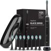 AQUASONIC Black Series Ultra Whitening Electric Toothbrush