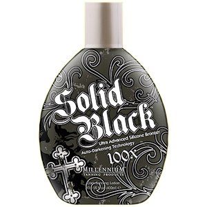 MILLENIUM TANNING Solid Black Tanning Bed Lotion