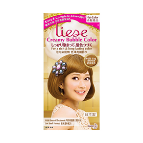 LIESE KAO Japan Creamy Bubble Hair Color Milk Tea Brown