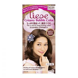 LIESE KAO Japan Prettia Bubble Hair Color Raspberry Brown