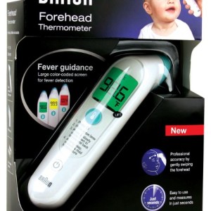 Braun Forehead White Thermometer FHT1000US