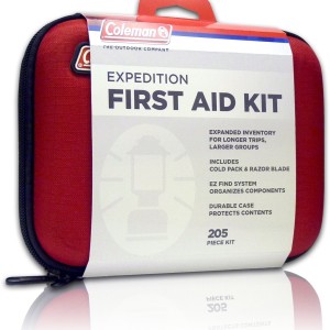 Coleman Expedition First Aid Kit 205-Piece Red