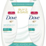 Dove Sensitive Skin Nourishing Body Wash Twin Pack