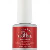 IBD Just Gel Long Lasting Nail Polish Lucky Red