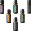 KIS OILS Top 6 Basic Sampler Essential Oil Gift Set