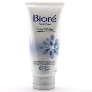 Biore Kao Pure White Facial Foam Plus Micro Scrub