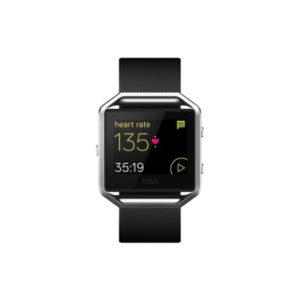 Fitbit Blaze Black Silver Large Smart Fitness Watch