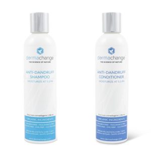 DermaChange Anti-Dandruff Organic Shampoo Conditioner Set