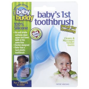Baby Buddy FDA Approved First Blue Toothbrush