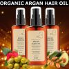 Award Winning Pure Organic Argan Hair Oil Three Bottles Deal