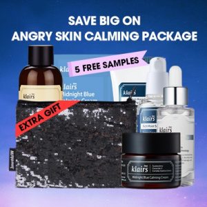 KLAIRS Angry Skin Calming Package Plus Free Gift